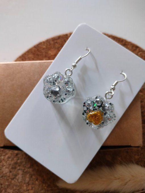 Boucles d'oreilles argent