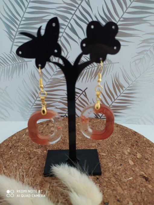 Boucles d'oreilles ovales